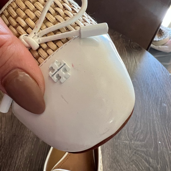 Tory Burch Straw ballet flats size 5.5 - Picture 5 of 5